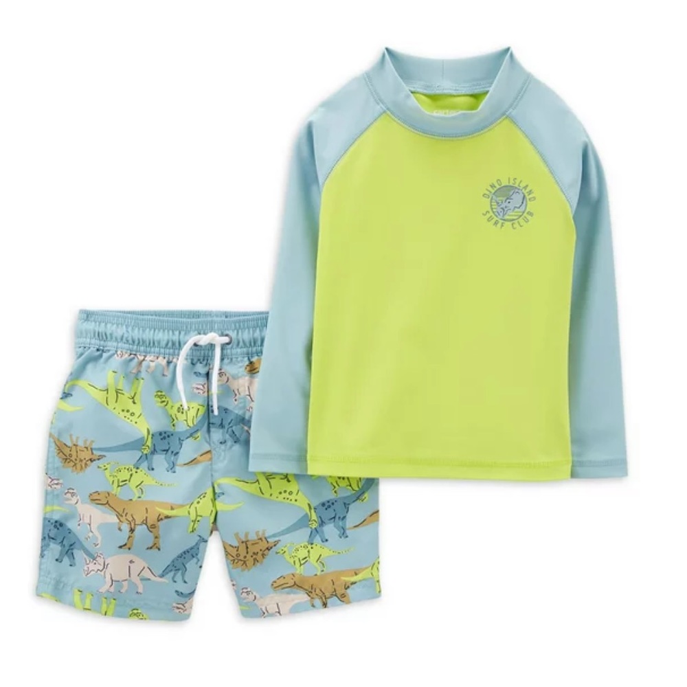 COPY - Carter's Child of Mine Baby and Toddler Boy Rashguard and Swim Trunks Set